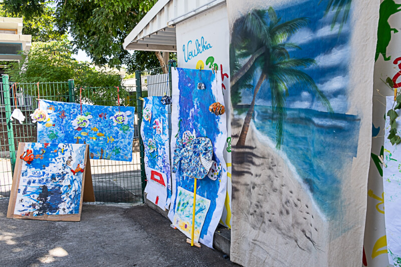 Un conte écrit par les enfants de la classe Passerelle de Grande Fontaine
