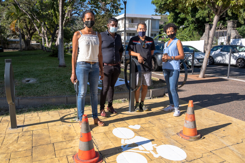 Suivez le Gouzou sur les pistes cyclables de Saint-Paul