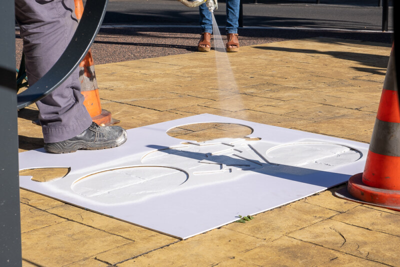Suivez le Gouzou sur les pistes cyclables de Saint-Paul