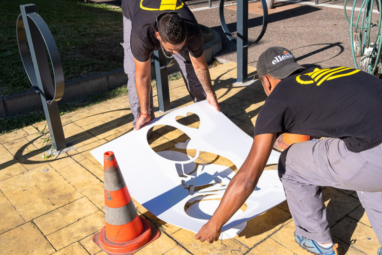 Suivez le Gouzou sur les pistes cyclables de SaintPaul Ville de