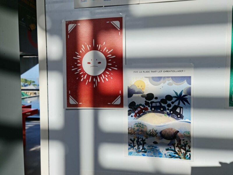 Les marmays des écoles Marcel-LAURET et Anne-Marie-SOUPAPOULLÉ protègent leur environnement