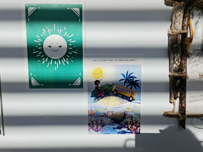 Les marmays des écoles Marcel-LAURET et Anne-Marie-SOUPAPOULLÉ protègent leur environnement