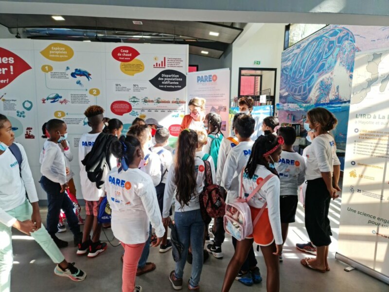 Les marmays des écoles Marcel-LAURET et Anne-Marie-SOUPAPOULLÉ protègent leur environnement