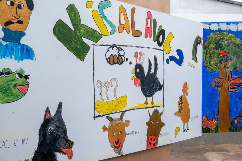 Concert des élèves et du groupe Ziskakan à l’école Les Combavas à la Plaine