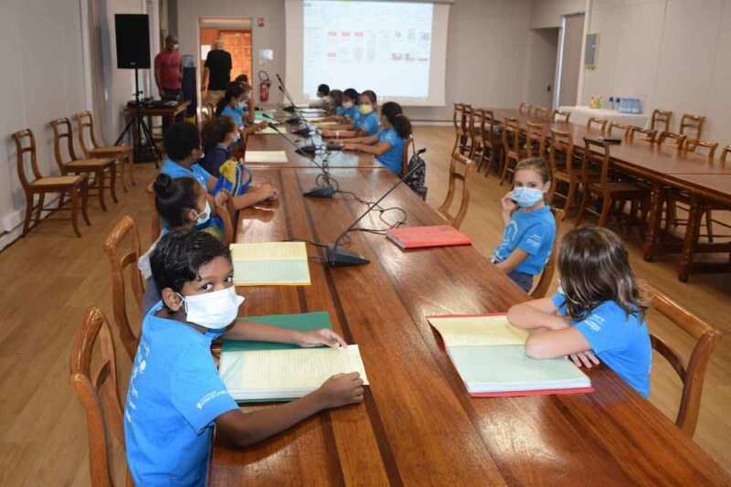 L'Aire Maritime éducative de la Saline-les-Bains gérée par les enfants de l'école de Carosse