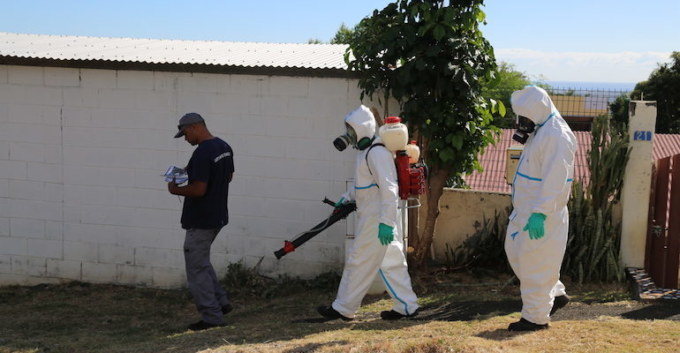 Démoustications de l'ARS, dengue, moustique