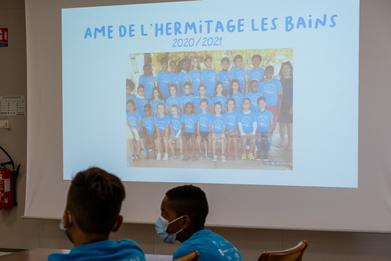 Conseil de la Mer : classe de l'Ermitage-les-Bains