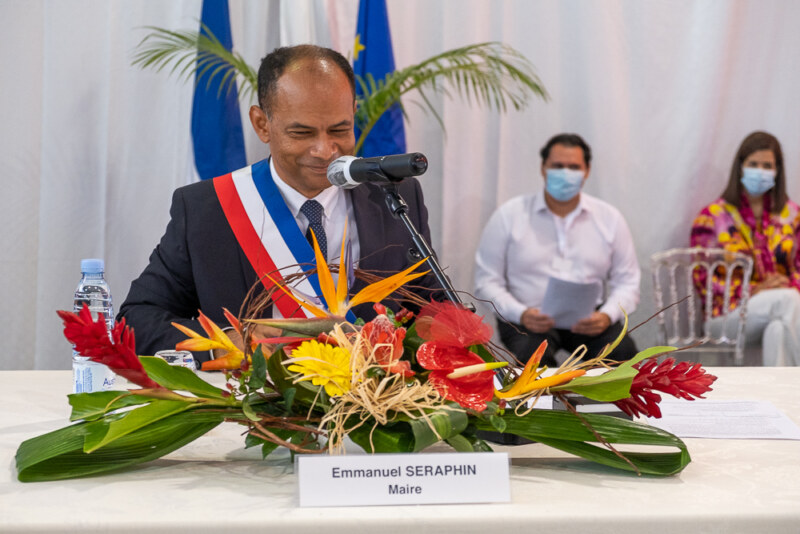 Investiture du Maire Emmanuel SÉRAPHIN