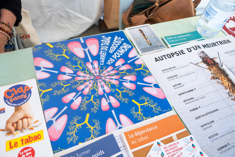 La Journée mondiale sans tabac à Boucan Canot