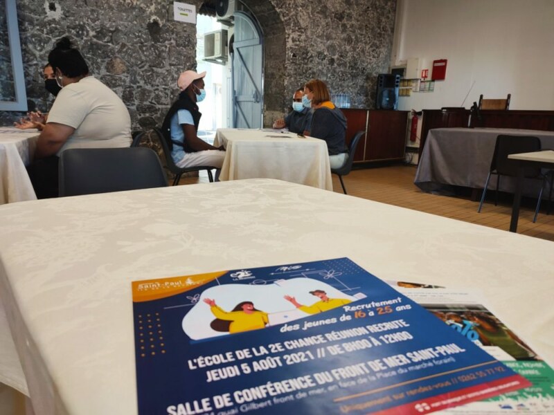 Recrutement à Saint-Paul : une deuxième chance pour nos jeunes en décrochage scolaire