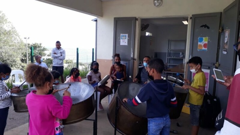 Avant-première du festival OPUS POCUS : le STEEL PAN dans les quartiers de Saint-Paul au CASE Cerisier à Fleurimont