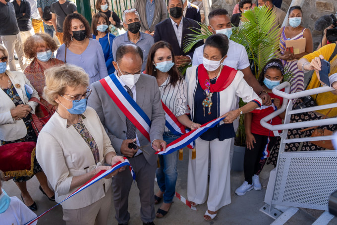 Inauguration de l'école de Bellemène