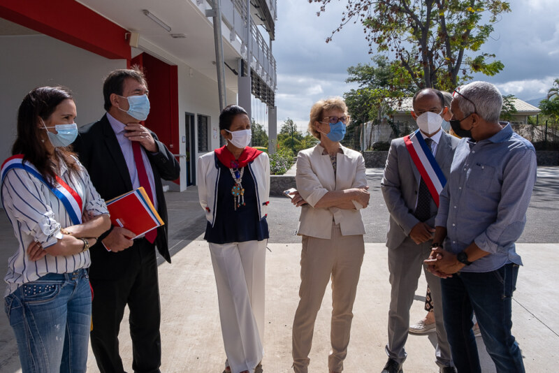 Inauguration de l'école de Bellemène