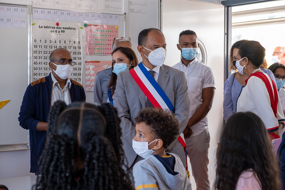 Inauguration de l'école de Bellemène