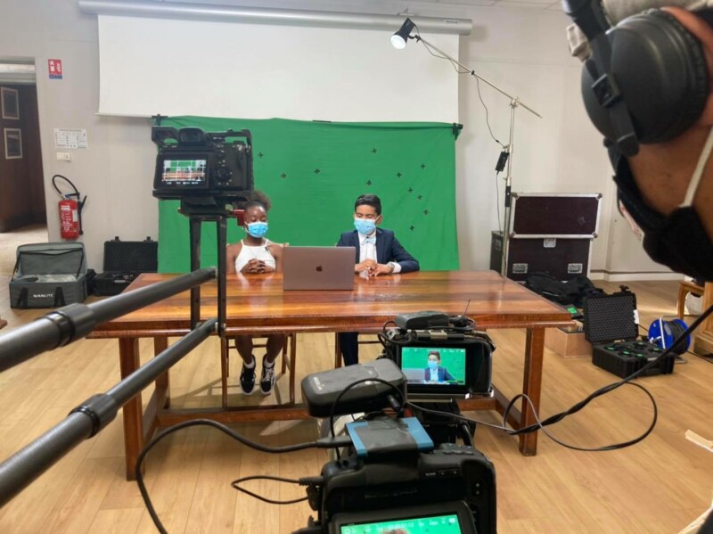 Un journal télévisé présenté par les marmay du CCEJ