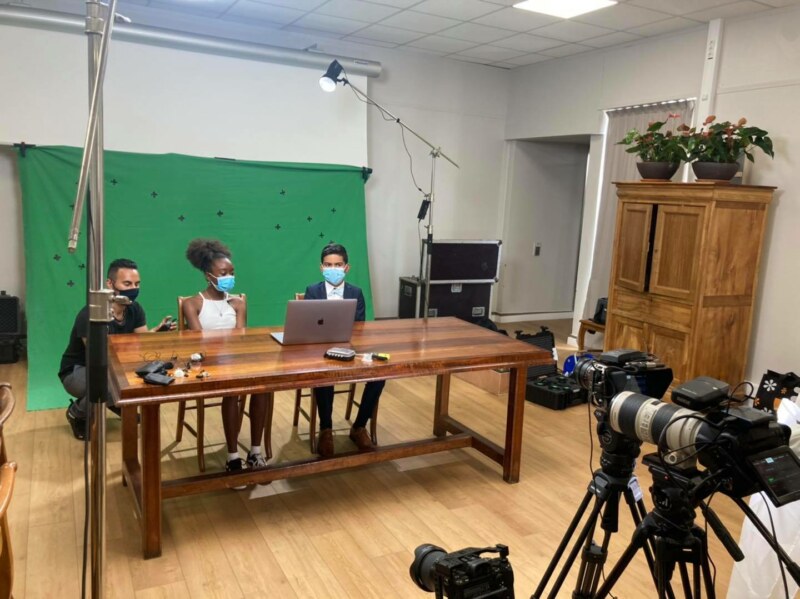 Un journal télévisé présenté par les marmay du CCEJ