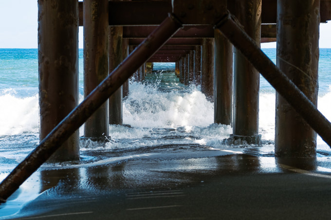 Houle cyclone : vent