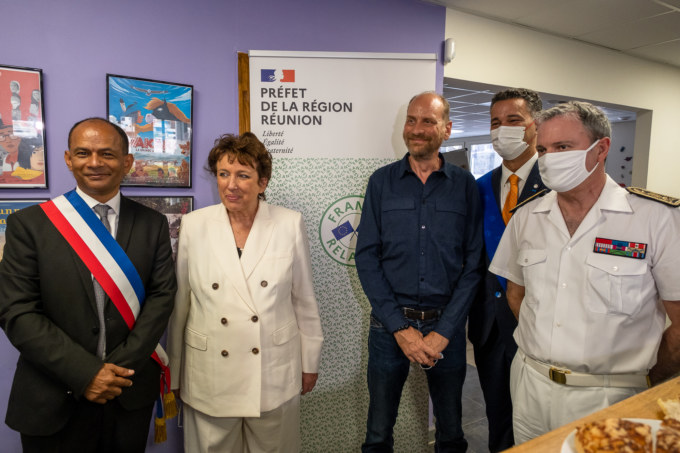 Roselyne BACHELOT, Ministre de la Culture, en visite à Saint-Paul