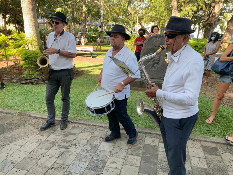 Un « mariage lontan » célébré sur le parvis de l’Hôtel de Ville