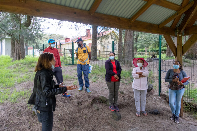 Les Conseillers numériques à Mafate