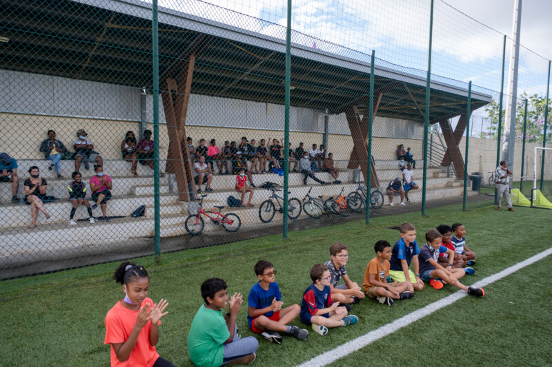 Deux champion du monde de freestyle foot à Saint-Paul