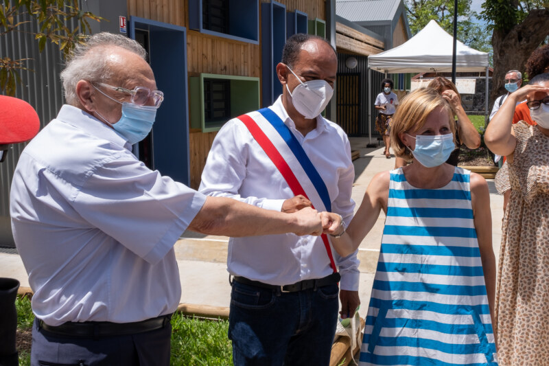 Inauguration de l'ESAT Edmond-ALBIUS à Cambaie