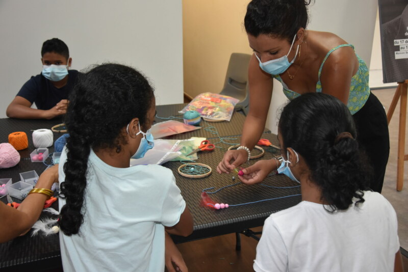 Vacances culturelles : des activités ont aussi été mises en place à la Maison SERVEAUX