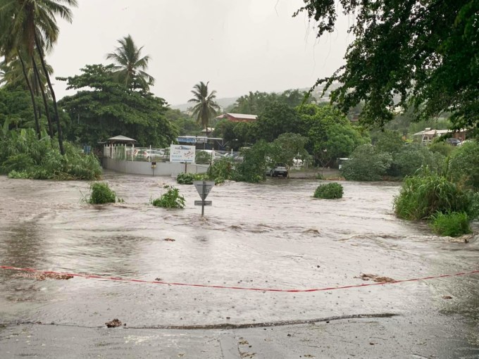 Batsiraï : la Ravine Bernica en crue