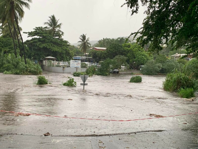 Batsiraï : la Ravine Bernica en crue