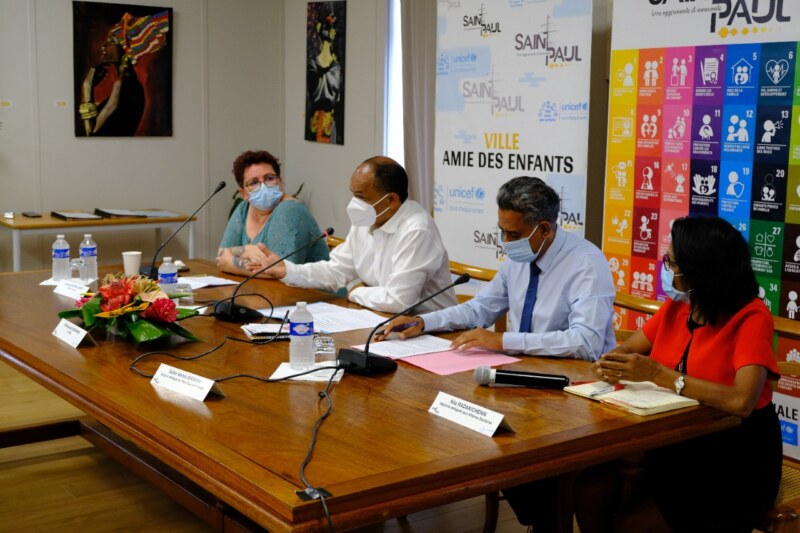 UNICEF : Saint-Paul titrée Ville amie des enfants