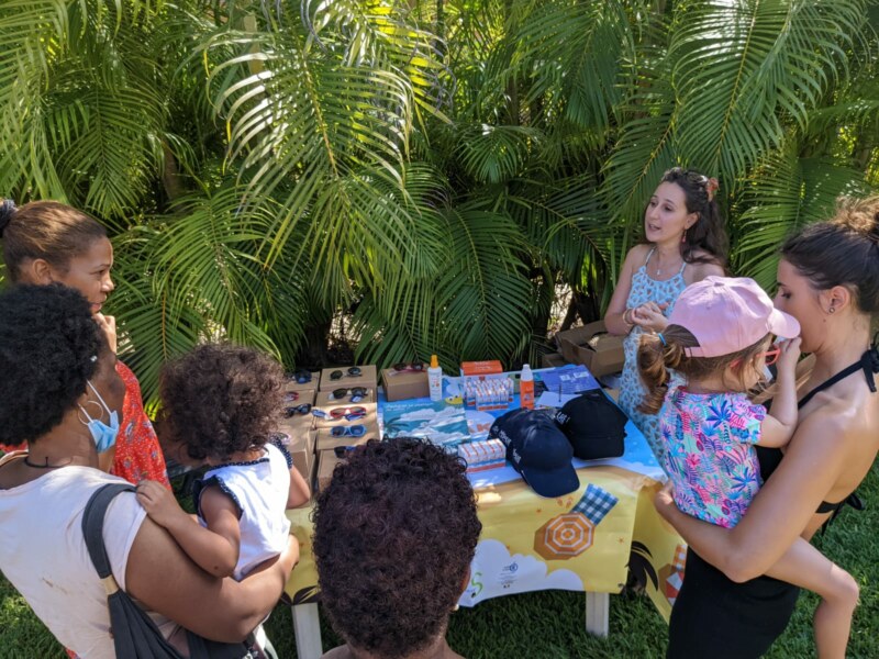 Saint-Paul, titrée Ville Amie des Enfants par UNICEF, organisait une troisième matinée de découverte du milieu aquatique le dimanche 24 avril 2022 à la piscine du club des Aquanautes à l’Hermitage-les-Bains.