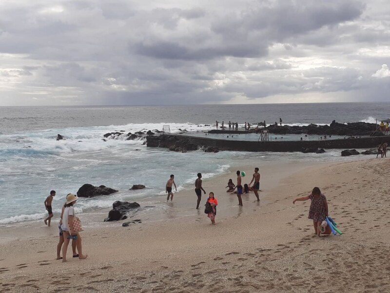 Pavillon bleu : Plage de Boucan piscine
