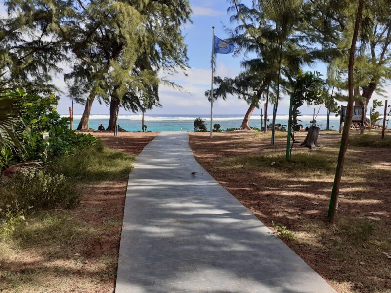 Pavillon bleu : Plage de l'Hermitage