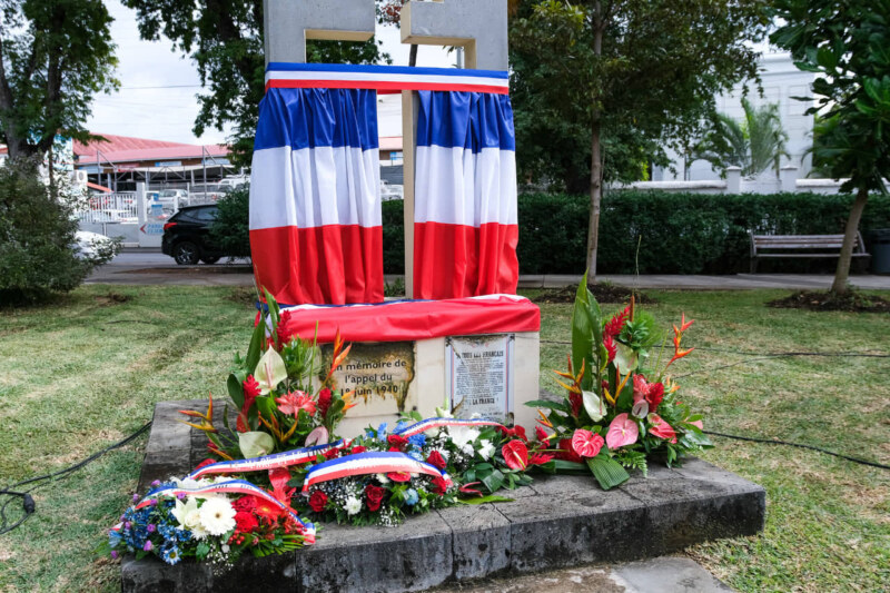 L'Appel du 18 juin 1940 au Jardin de la Liberté