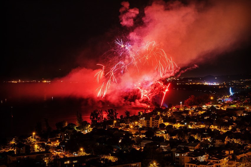 Fêtes de Juillet 2022 : le tir du feu d'artifice