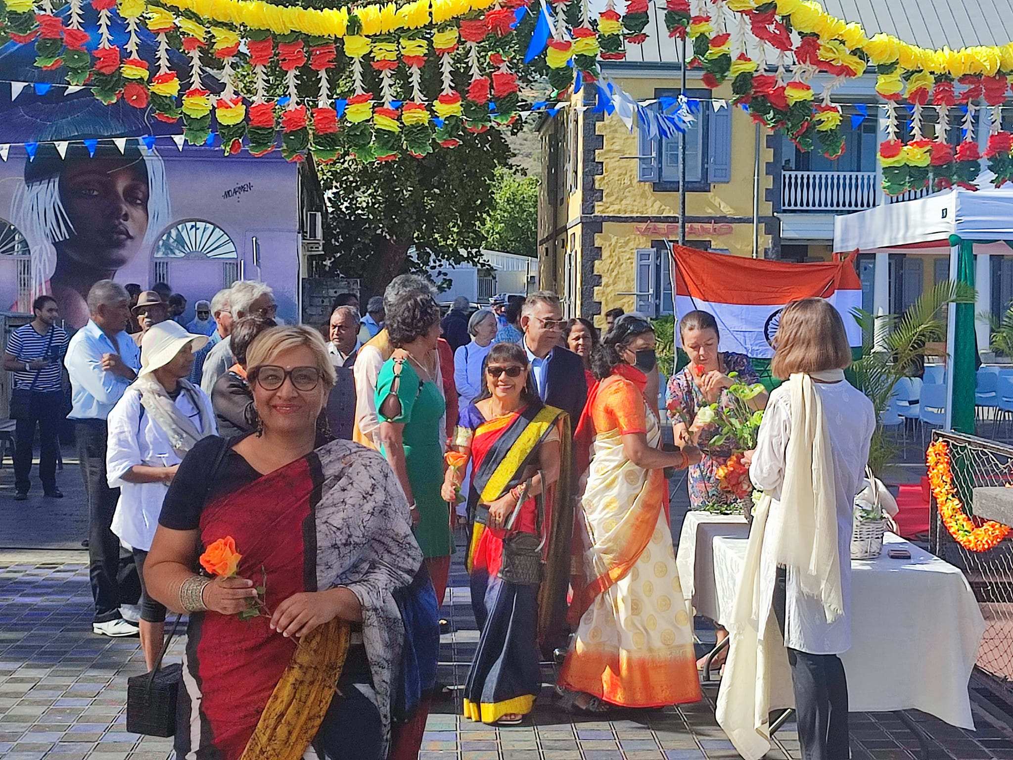 Saint-Paul célèbre l'indépendance de l'Inde