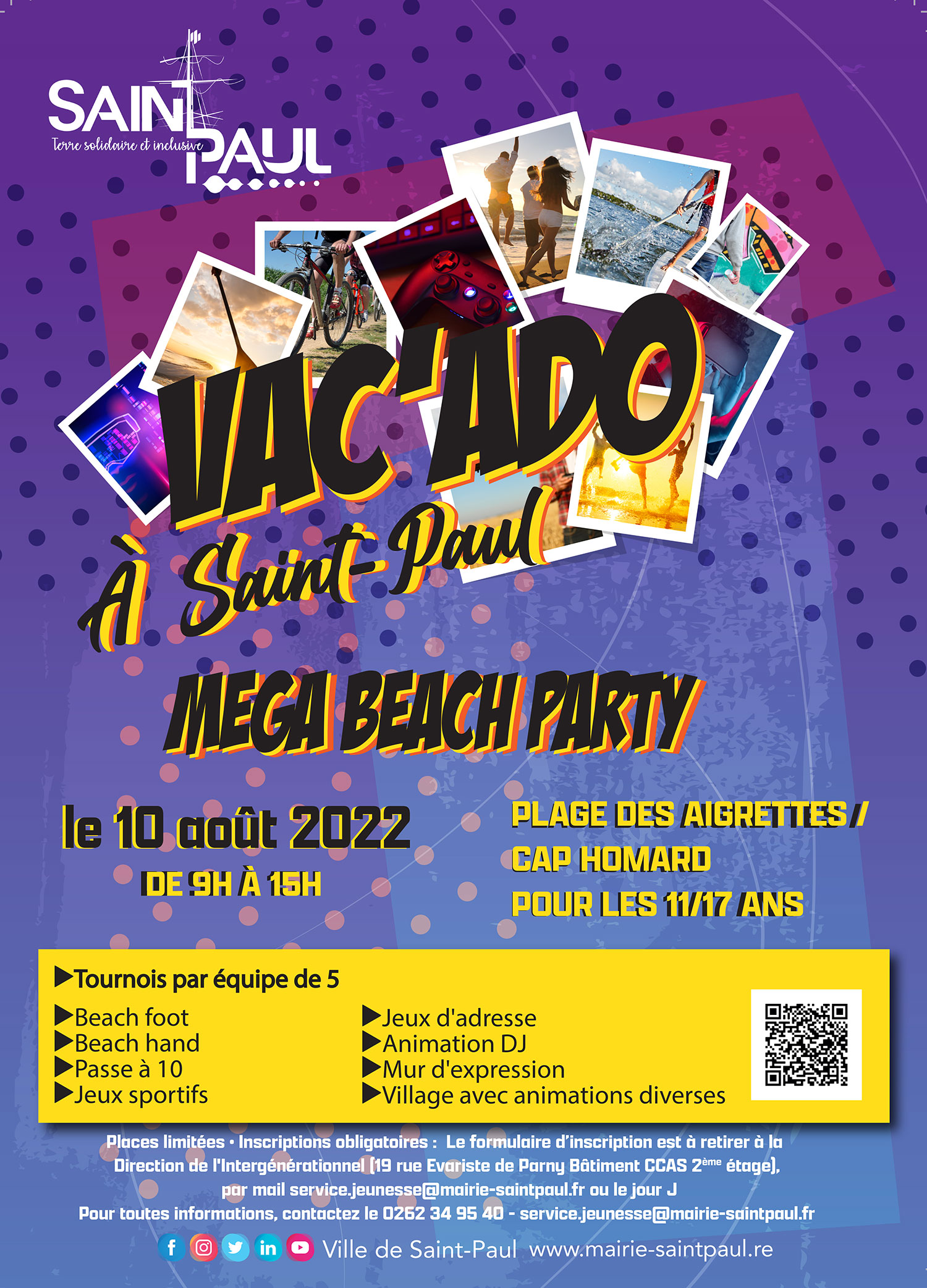 La méga beach party des Vac'ado à Cap Homard