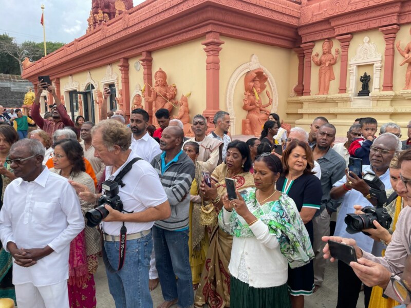 La Saline vit un moment historique ce samedi 3 septembre 2022. Comme l’illustre la célébration du centenaire du temple Kovil Kaali dan’ bois.