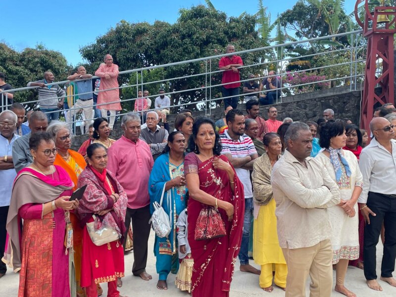 La Saline vit un moment historique ce samedi 3 septembre 2022. Comme l’illustre la célébration du centenaire du temple Kovil Kaali dan’ bois.