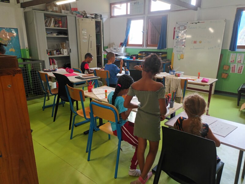 L'école de l'ilet des Orangers
