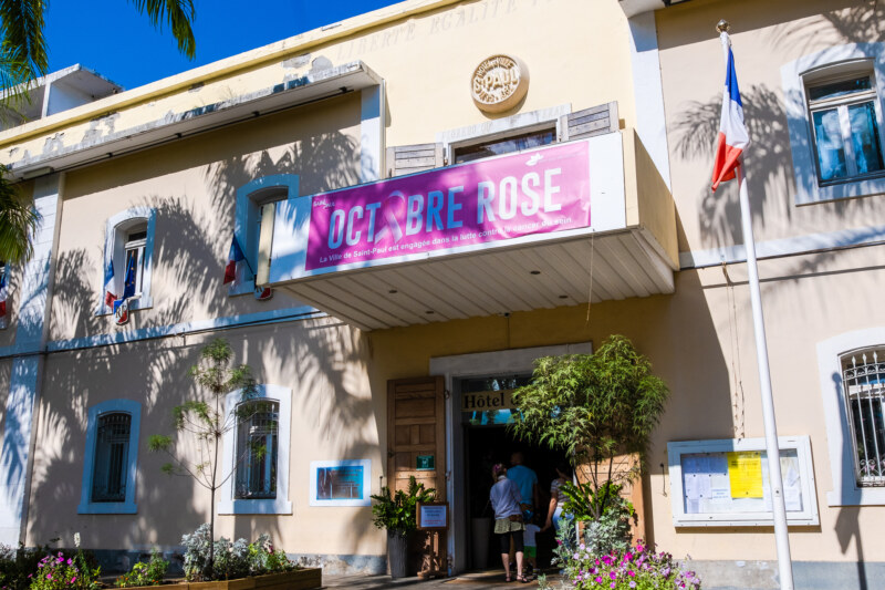 Cancer du sein : la Ville de Saint-Paul engagée