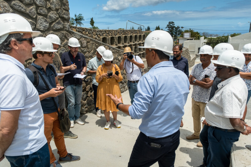 Visite du cimetière du Guillaume