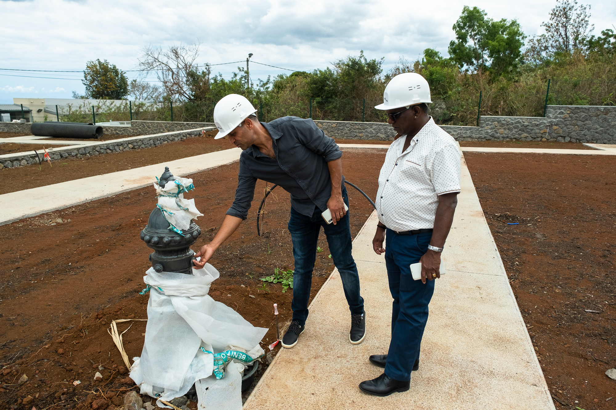 Visite du cimetière du Guillaume