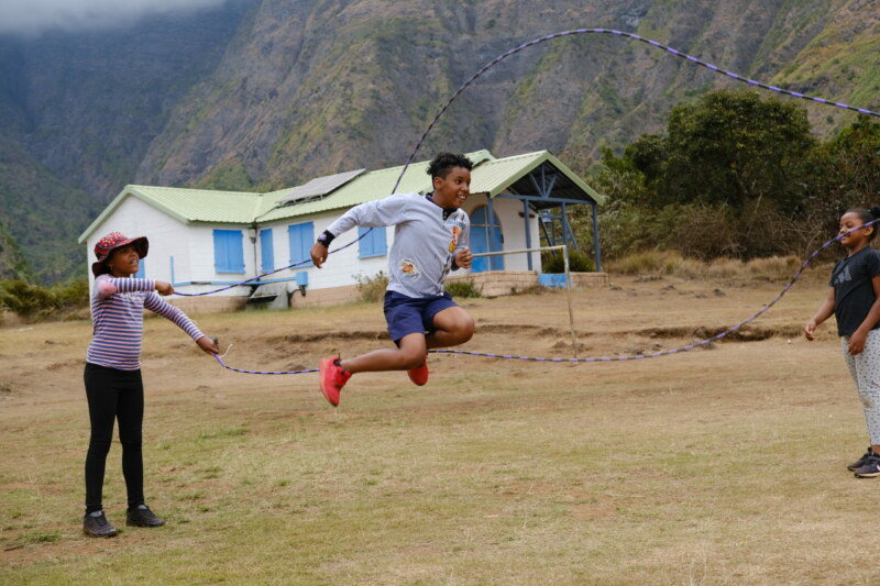 Des vacances animées pour les marmay de Mafate