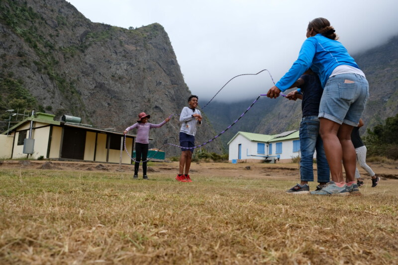 Des vacances animées pour les marmay de Mafate