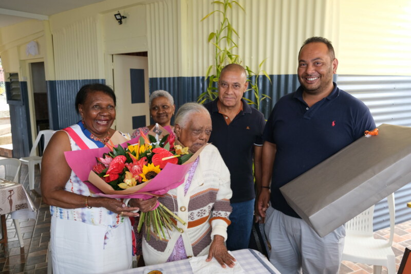 Marie Thérèse LAURET Une nouvelle centenaire à Saint-Paul