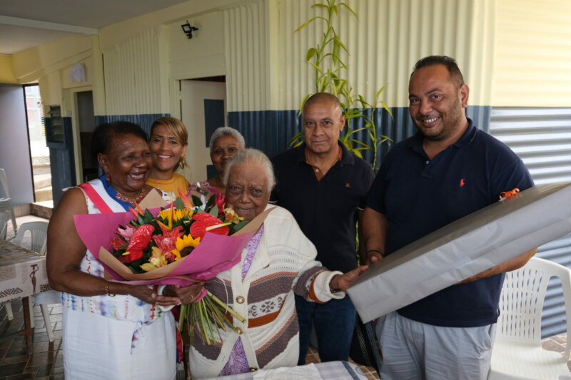 Marie Thérèse LAURET Une nouvelle centenaire à Saint-Paul