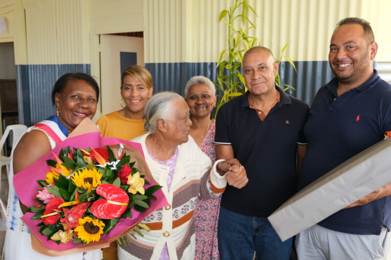 Marie Thérèse LAURET Une nouvelle centenaire à Saint-Paul