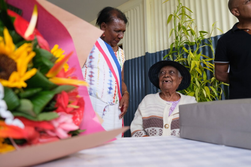 Marie Thérèse LAURET Une nouvelle centenaire à Saint-Paul