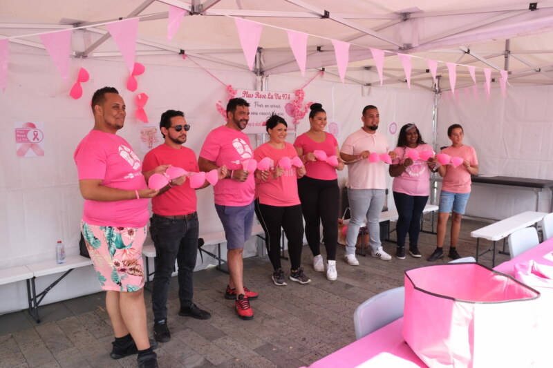 Saint-Paul, labellisée Ville Santé par l'OMS, s'engage dans la lutte contre le cancer du sein à l'occasion du mois d'octobre rose. Dans le cadre des actions de la Karavan Santé dans les quartiers, la Ville organise l'opération 